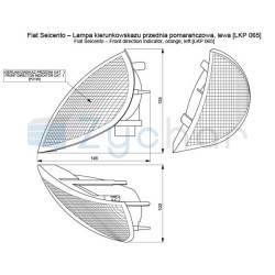 Direction indicator LKP 065