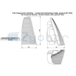 Direction indicator LKP 005