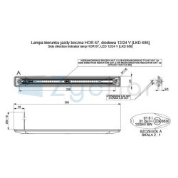 Blinkerleuchte LKD 686