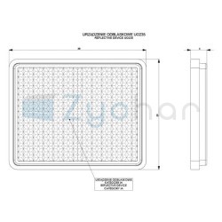 Decorative reflector UO 235