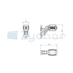 LD 3063 Lampa obrysowa Dragon