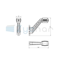 LD 3065 Lampa obrysowa Dragon