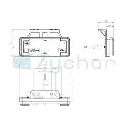 Slim XS marker lamp - LD 2513