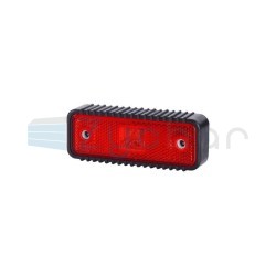 Lampa LED obrysowa czerwona LD 539 do przyczep