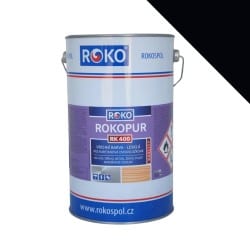 Polyurethane paint 5 kg RAL 9005 (MATT BLACK)