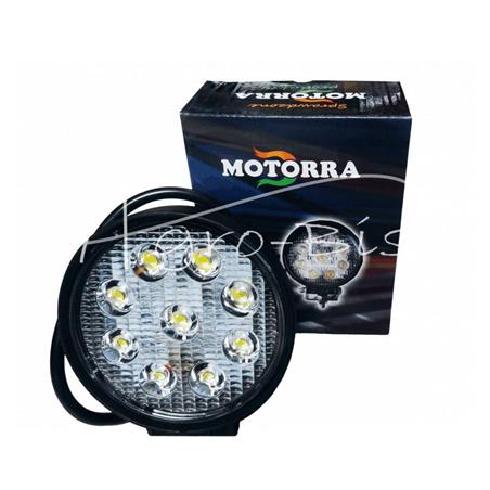 Lampa robocza LED 9*3W Okrągła Motorra-978425
