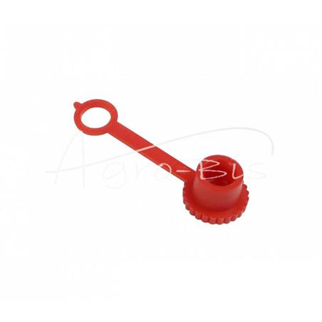 Osłona kapturek smarowniczki PVC kolor    czerwony sprzedawane po 50szt PZL HYDRAL widoczna cena za 1 sztukę-1013016