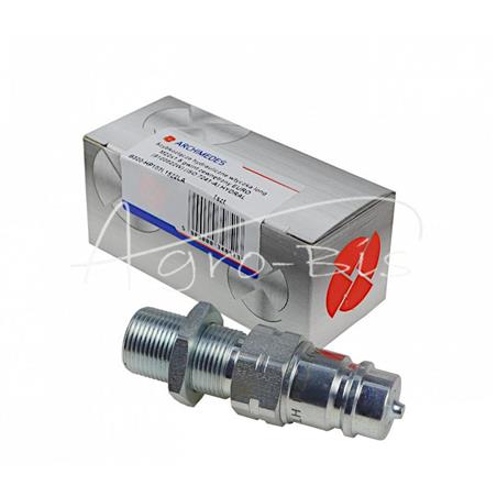 Szybkozłącze hydrauliczne wtyczka long   M22x1.5 gwint zewnętrzny EURO (9100822W) (ISO 7241-A) HYDRAL PREMIUM-1000265