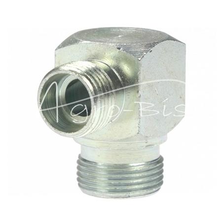 Złącze - złączka hydrauliczna - kolanko  90 BB M22x1 ,5 - M18x1,5 15L/12L-992621