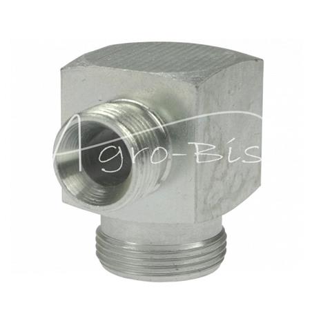 Złącze - złączka hydrauliczna - kolanko  90 BB 3/4" - M36x2 28L-992653