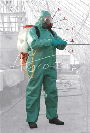 Zestaw ochrony chemicznej 002 XL                                    -983537