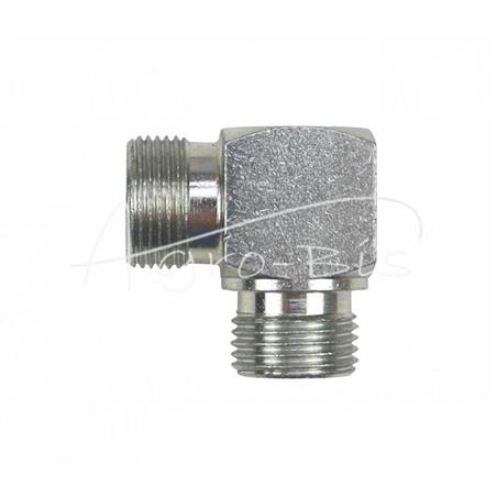 Złącze - złączka hydrauliczna - kolanko  90 BB 1/2" - M22x1,5-1011690