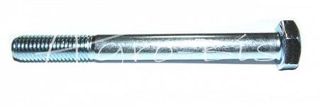 Śruba z łbem 6-kątnym niepełny gwint      M10x100 kl.5.8 DIN931 biały ocynk-985116