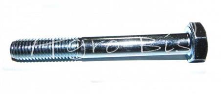 Śruba z łbem 6-kątnym niepełny gwint      M12x100 kl.5.8 DIN931 biały ocynk-985119