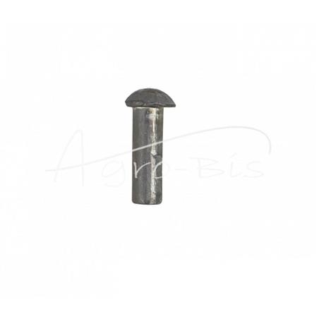 Nit aluminiowy 2.5x8 łeb kulisty DIN660   DIN124 ( sprzedawane po 100 szt ) widoczna cena za 1 sztukę-1011207