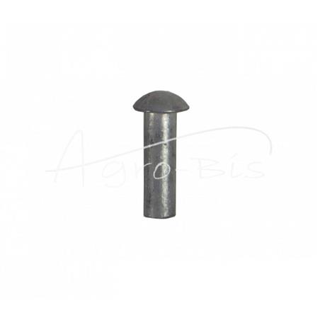 Nit aluminiowy 3x10 łeb kulisty DIN660    DIN124 ( sprzedawane po 500 szt ) widoczna cena za 1 sztukę-1011209