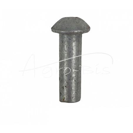 Nit aluminiowy 5x16 łeb kulisty DIN660    DIN124 ( sprzedawane po 100 szt ) widoczna cena za 1 sztukę-1011215