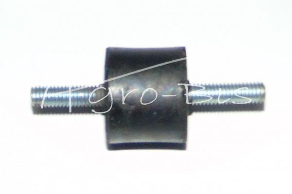 Odbój gumowo metalowy 20X25 dwie śruby     M6 zderzak-984062