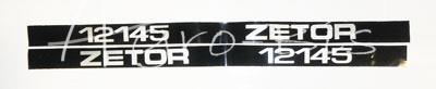 Komplet znaków - emblematów Zetor 12145 -972523