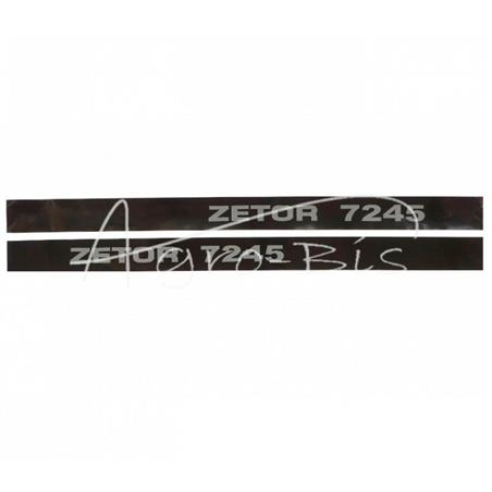 Komplet znaków - emblematów Zetor 7245 -969228