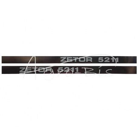 Komplet znaków - emblematów Zetor 5211 -968942