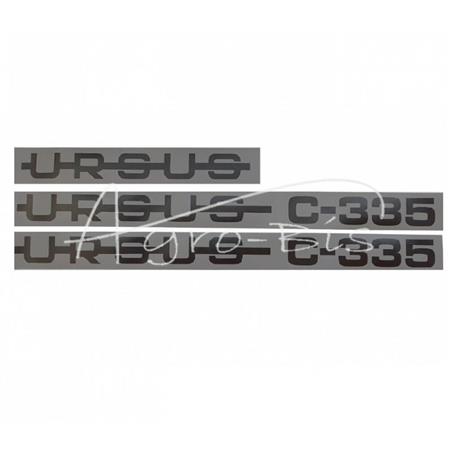 Komplet znaków - emblematów Ursus C-335 -968967