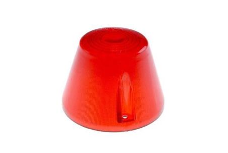 Klosz lampy obrysowej czerwony wysoki D-47/D-50 Przyczepa-34812