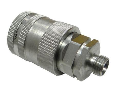 Szybkozłącze hydrauliczne gniazdo M14x1.5 gwint zewnętrzny EURO PUSH-PULL (9100814G) (ISO 7241-A) Waryński-46172