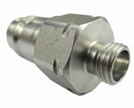Szybkozłącze hydrauliczne wtyczka M14x1.5 gwint zewnętrzny EURO (9100814W) (ISO 7241-A) Waryński-45410