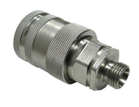 Szybkozłącze hydrauliczne gniazdo M16x1.5 gwint zewnętrzny EURO PUSH-PULL (9100816G) (ISO 7241-A) Waryński-46176