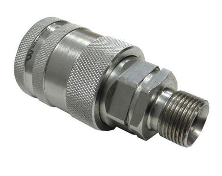 Szybkozłącze hydrauliczne gniazdo M20x1.5 gwint zewnętrzny EURO PUSH-PULL (9100822G) (ISO 7241-A) Waryński-46212