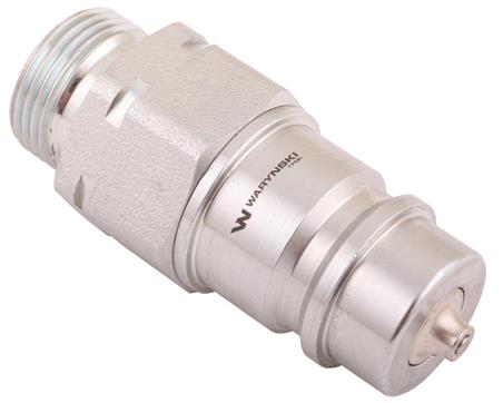 Szybkozłącze hydrauliczne wtyczka M22x1.5 gwint zewnętrzny EURO (9100822W) (ISO 7241-A) Waryński (opakowanie 100szt)-66334