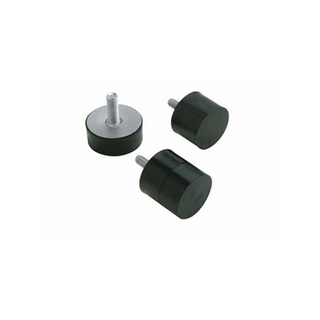 Amortyzator gumowy męski typ D, Fi 50x15 mm, M12x32 mm, walcowy-1038921