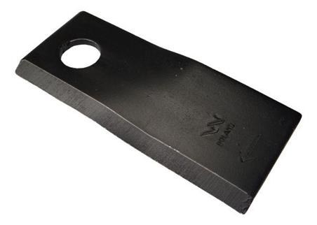 Nóż, nożyk kosiarka 120X48X4X18,5 prawy zastosowanie 111725 Fella WARYŃSKI ( sprzedawane po 25 )-46499