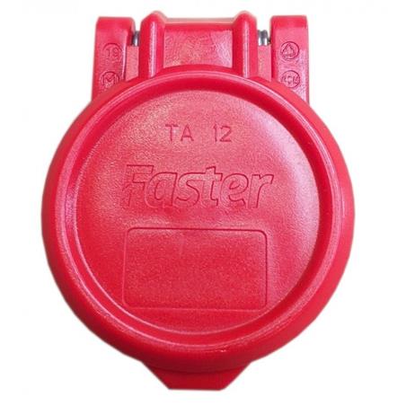 Automatyczna zaślepka do szybkozłączek typu żeńskiego 1/2" czerwona FASTER-1044277