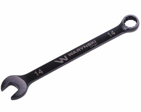 Klucz płasko-oczkowy 14 mm. CrV  standard ASME B107-2010 Waryński-54859