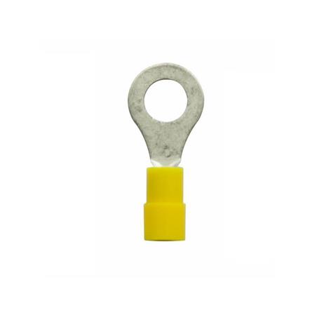 Końcówka kabla z otworem 8MM, żółta-1034367