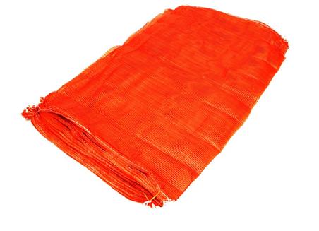Worek PP ażurowy 50kg oranż (leno mesh) ( pakowane po 50 szt.)-64408