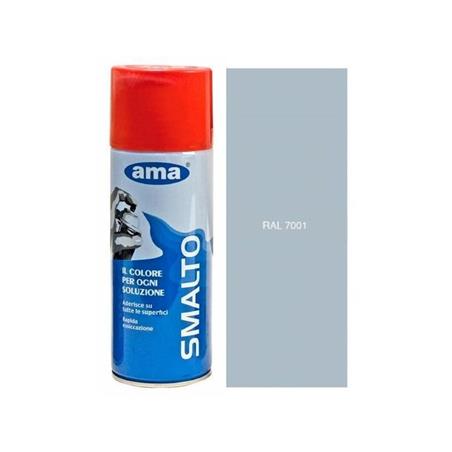 Farba w sprayu RAL 7001, acrylic enamel, 400ml-1034545