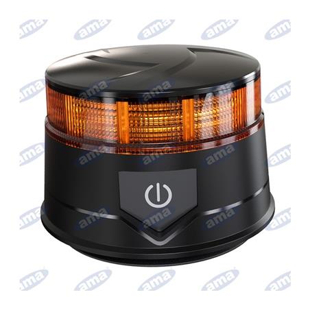 Lampa ostrzegawcza LED 12-24V akumulatorowa montowana na magnes-1043888