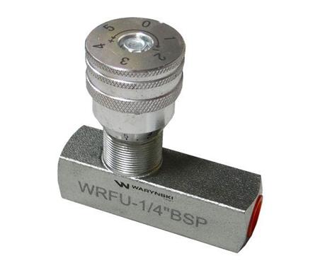 Zawór dławiąco-zwrotny WRFU 90 1/4"BSP Waryński-46920