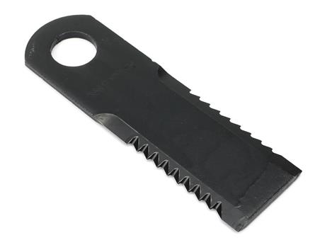 Nóż obrotowy rozdrabniacz słomy sieczkarnia uzębiony 165x50x5mm otwór 25 zastosowanie DS175 WARYŃSKI ( sprzedawane po 25 )-22726