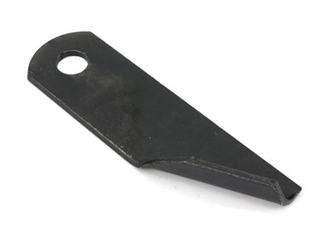 Nóż obrotowy rozdrabniacz słomy sieczkarnia podgięty 173x50x4.5mm otwór 18 zastosowanie 87031976 New Holland WARYŃSKI ( sprzedaw