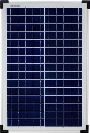 Panel słoneczny 25W z regulatorem ładowania, do podłączenia bezpośrednio do akumulatora, Kerbl-1047895