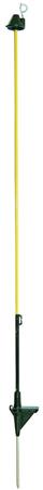 Palik ogrodzeniowy owalny z włókna szklanego, 106 cm, żółty, 10 x 6 mm, 10 szt., Kerbl-1050845