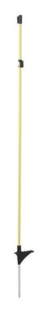 Palik ogrodzeniowy owalny z włókna szklanego, 110 cm, żółty, 10 x 8 mm, 10 szt., Kerbl-1050668
