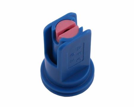 Rozpylacz płaskostrumieniowy antyznoszeniowy wkładka ceramiczna niebieski Dysza AFC ASJ ( pakowane po 20 )-55139