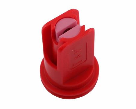 Rozpylacz płaskostrumieniowy antyznoszeniowy wkładka ceramiczna czerwony Dysza AFC ASJ ( sprzedawane po 20 )-55140
