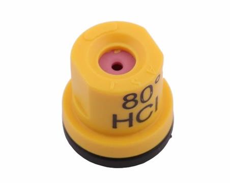 Rozpylacz wirowy o pustym stożku wkładka ceramiczna żółty Dysza HCI80 ASJ ( sprzedawane po 20 )-55161