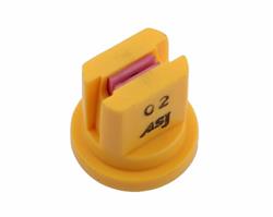 Rozpylacz płaskostrumieniowy antyznoszeniowy wkładka ceramiczna żółty Dysza LDC ASJ ( sprzedawane po 20 )